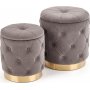 Hitch pouf - harmaa