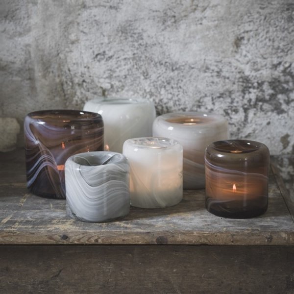 Puro kynttilälyhty - Creme Puro kynttilälyhty - Creme