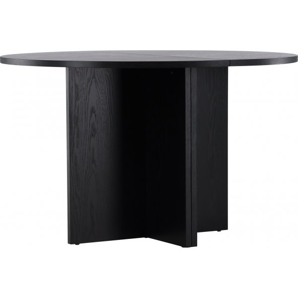 Strada ruokap�yt� 120-170 x 120 cm - Musta