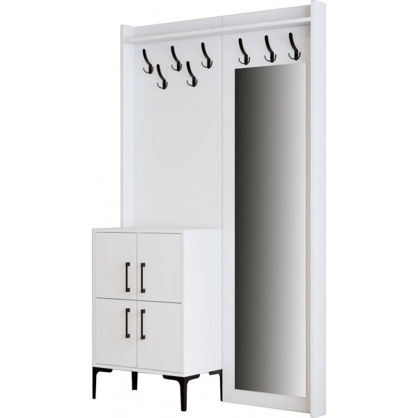 Berliinin aulakalusteet bc - valkoinen Berliinin aulakalusteet bc - valkoinen