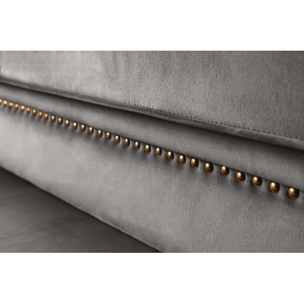 Nojatuoli chesterfield harmaa - Henry + Huonekalujen tekstiilien puhdistus Nojatuoli chesterfield harmaa - Henry + Huonekalujen tekstiilien puhdistus