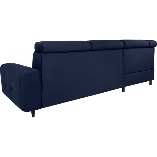 Matras kulmasohva, avoin pää vasen - Sininen Matras kulmasohva, avoin pää vasen - Sininen