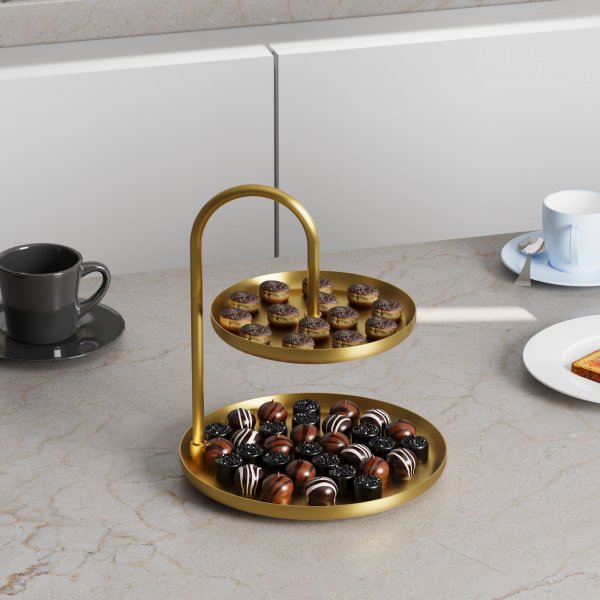 Kormen koristelautanen - kultaa Kormen koristelautanen - kultaa