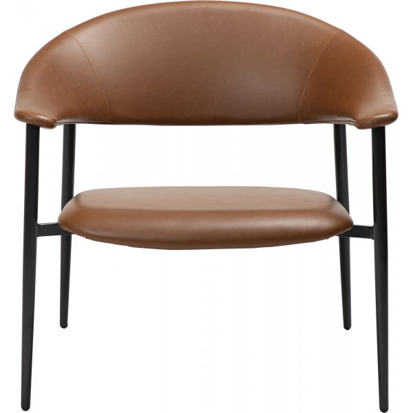 Rover lepotuoli - vaaleanruskea PU Rover lepotuoli - vaaleanruskea PU