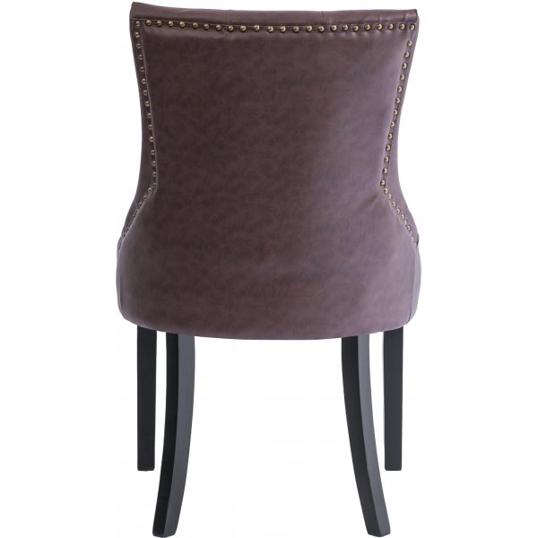 Tuva Eastport -ruokatuoli niiteillä - Vintage PU Tuva Eastport -ruokatuoli niiteillä - Vintage PU