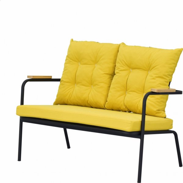 Bremenin puutarhakalusteet - keltainen/musta + Huonekalujen puhdistus Bremenin puutarhakalusteet - keltainen/musta + Huonekalujen puhdistus