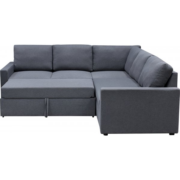 Dream vuodesohva säilytystilalla (kulmasohva) - Harmaa + Huonekalujen tekstiilien puhdistus Dream vuodesohva säilytystilalla (kulmasohva) - Harmaa + Huonekalujen tekstiilien puhdistus