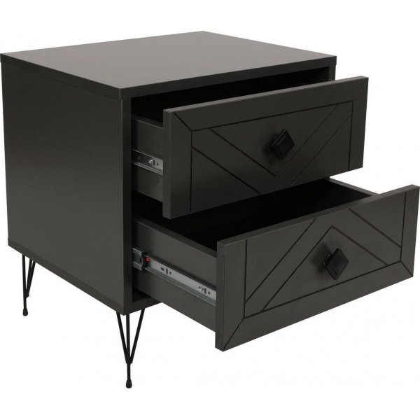 Luna yöpöytä - antrasiitti Luna yöpöytä - antrasiitti