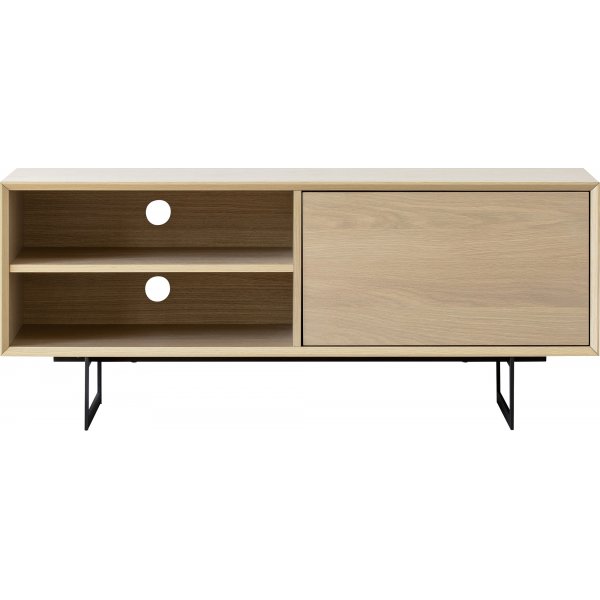 Vision TV-taso 120 cm - Valkoinen pigmentoitu tammiviilu Vision TV-taso 120 cm - Valkoinen pigmentoitu tammiviilu