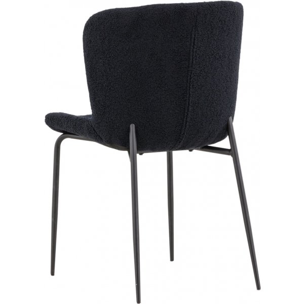 Modesto ruokapydn tuoli - Musta teddy