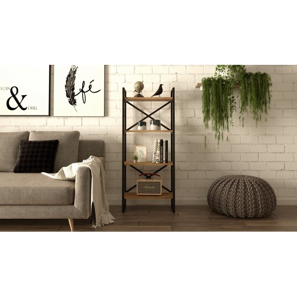 Voyage kirjahylly 1 - Pine Voyage kirjahylly 1 - Pine