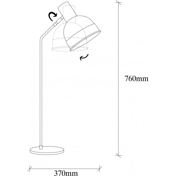 Bergamottip�yt�valaisin - Valkoinen
