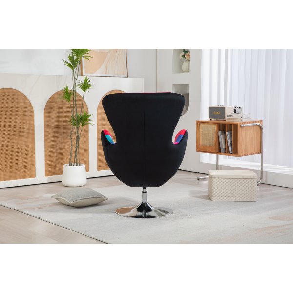 Lucille nojatuoli - Multi / kromi + Huonekalujen tekstiilien puhdistus