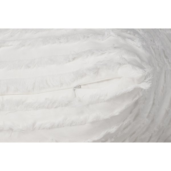 Edith tyynynpäällinen 60 x 60 cm - Valkoinen Edith tyynynpäällinen 60 x 60 cm - Valkoinen