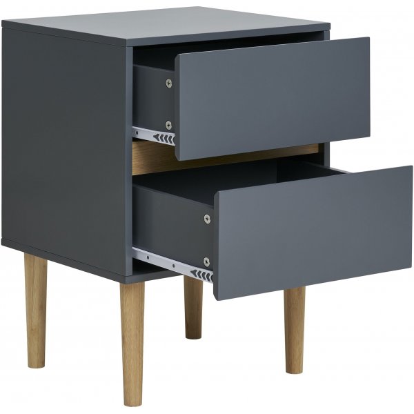 Bisley sivupyt - tummanharmaa