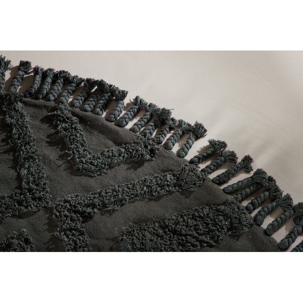 Kleva puuvillamatto - tummanharmaa Kleva puuvillamatto - tummanharmaa