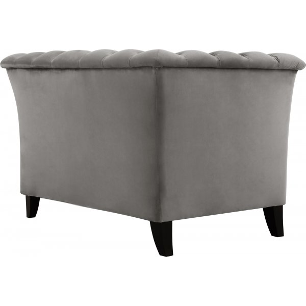 Nojatuoli chesterfield harmaa - Henry + Huonekalujen tekstiilien puhdistus Nojatuoli chesterfield harmaa - Henry + Huonekalujen tekstiilien puhdistus