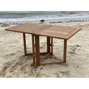 Salt taittopyt 140 cm - Teak