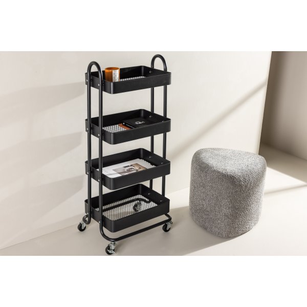 Manaus hylly - musta Manaus hylly - musta