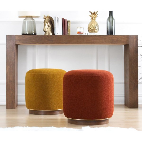Zeone pouf - punainen Zeone pouf - punainen