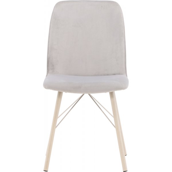 Päivittäinen ruokatuoli - harmaa/valkittu Päivittäinen ruokatuoli - harmaa/valkittu