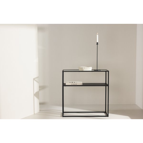 Bogota sivupyt 30 x 80 cm - Musta