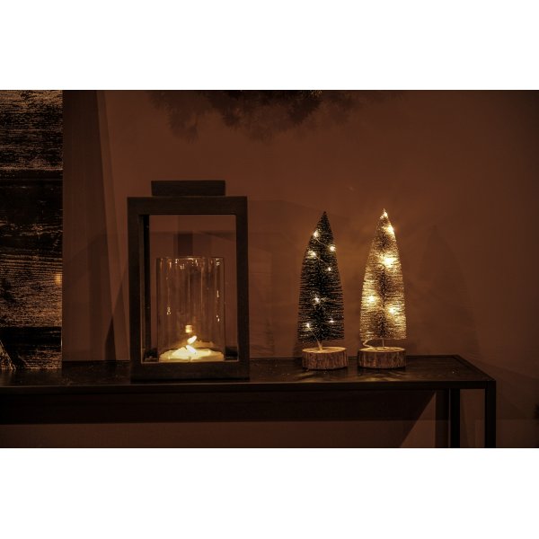 Trafalgar koristepuu LED-valoilla - musta