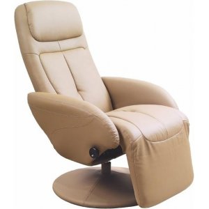 Berit- lepotuoli / nojatuoli - Beige (PU) Berit- lepotuoli / nojatuoli - Beige (PU)