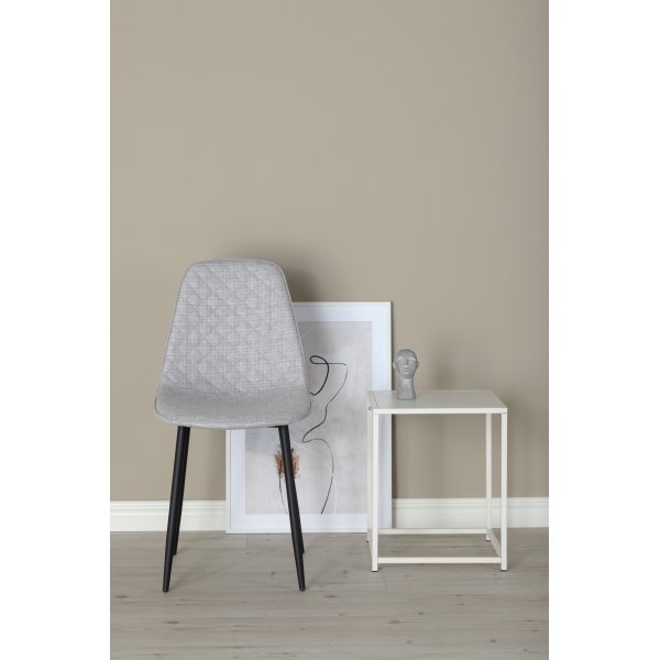 Bridge Diamond ruokapöydän tuoli - Harmaa kangas Bridge Diamond ruokapöydän tuoli - Harmaa kangas