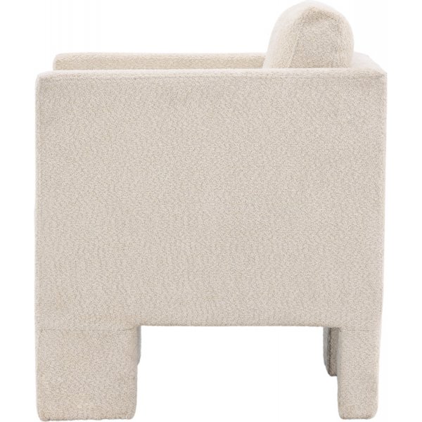 Ragusa nojatuoli - Valkoinen bouclé Ragusa nojatuoli - Valkoinen bouclé