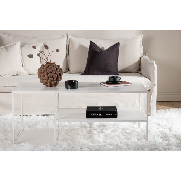 Trène sohvapöytä 120 x 50 cm - Valkoinen Trène sohvapöytä 120 x 50 cm - Valkoinen