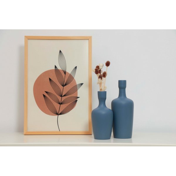 Whells maljakkosetti - harmaa/sininen Whells maljakkosetti - harmaa/sininen