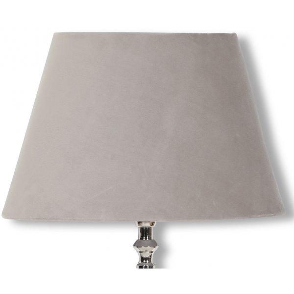 Velvet-lampunvarjostin 23cm - Beige