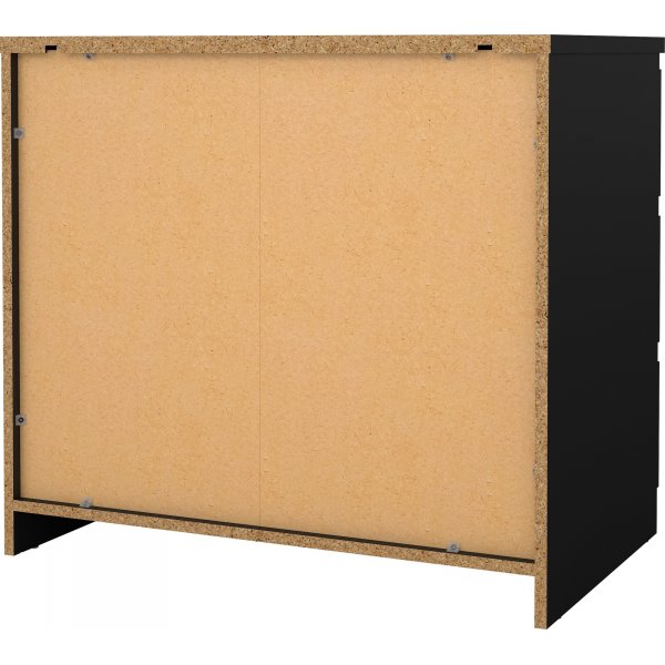 Naia lipasto 3 laatikolla - musta Naia lipasto 3 laatikolla - musta