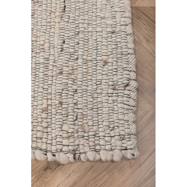 Pontus-villamatto - Valkoinen/beige