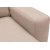 Berlin divaani sohva metallijalat oikealla - Cream