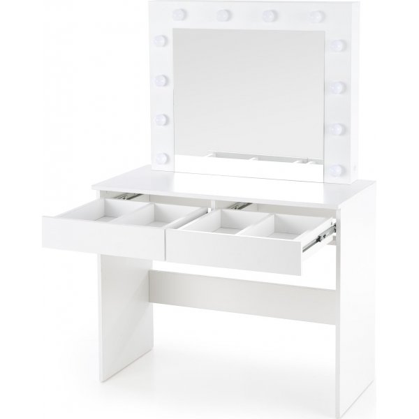 Facada valkoinen peilipöytä valaistuksella 94 x 43 cm Facada valkoinen peilipöytä valaistuksella 94 x 43 cm