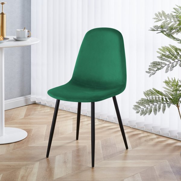 Carisma- tuoli - Tummanvihreä sametti Carisma- tuoli - Tummanvihreä sametti