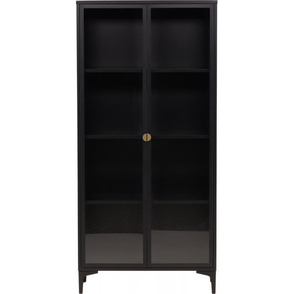 Alexanderin vitriinikaappi - musta
