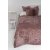 Cia pivpeite kaksinkertainen 260 x 260 cm - Vaaleanpunainen sametti