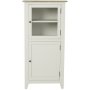 Hvaler Highboard - Antiikkiharmaa / Vaaleaksi petsattu tammi