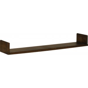 Sirkus seinähylly 80 cm - Ruskeaksi lakattu tammi Sirkus seinähylly 80 cm - Ruskeaksi lakattu tammi