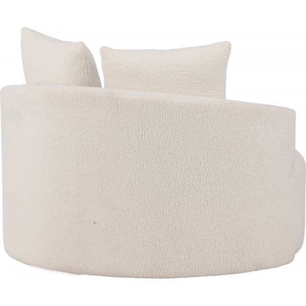 Kelso 2-istuttava sohva - Valkoinen nalle Kelso 2-istuttava sohva - Valkoinen nalle