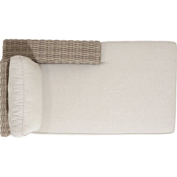 Bahama-loungeryhmä - beige/tiikki Bahama-loungeryhmä - beige/tiikki