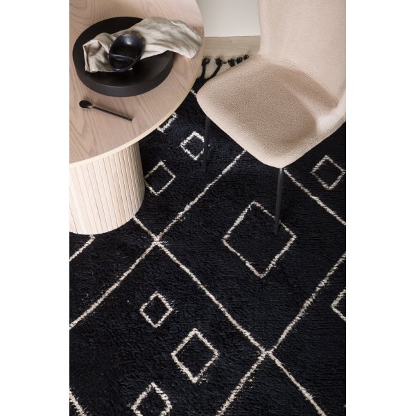 David-villamatto - Musta/valkoinen David-villamatto - Musta/valkoinen