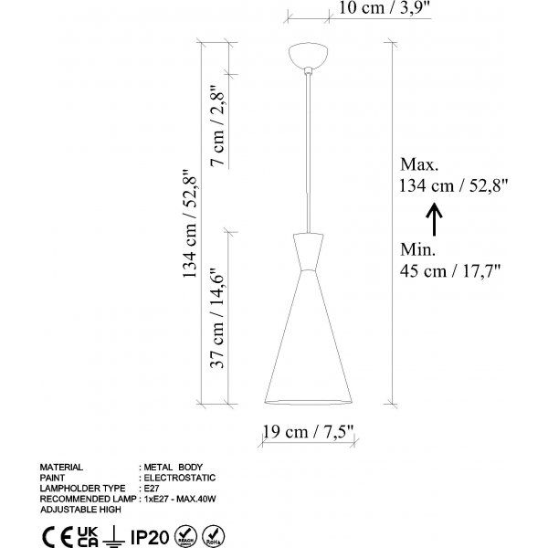 Tyhjä kattovalaisin 3541 - Vintage Tyhjä kattovalaisin 3541 - Vintage