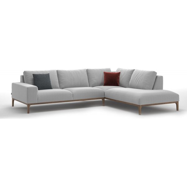 Secret kulmasohva - vaaleanharmaa