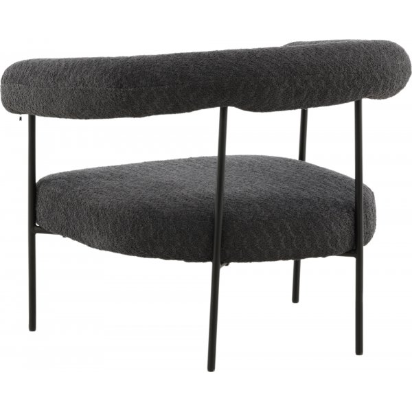 Hökåsen x Josefin Lustig nojatuoli - Musta/tummanharmaa Hökåsen x Josefin Lustig nojatuoli - Musta/tummanharmaa