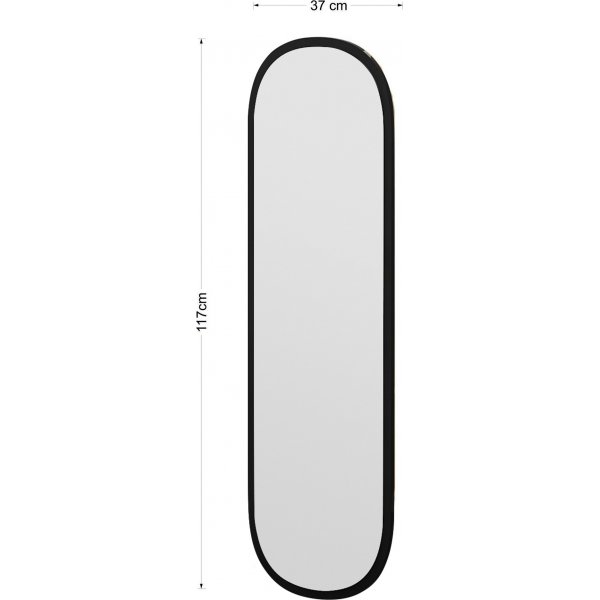 Magnum seinäpeili - musta Magnum seinäpeili - musta