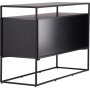 Kingsport kohopyt 120 x 45 cm - Musta